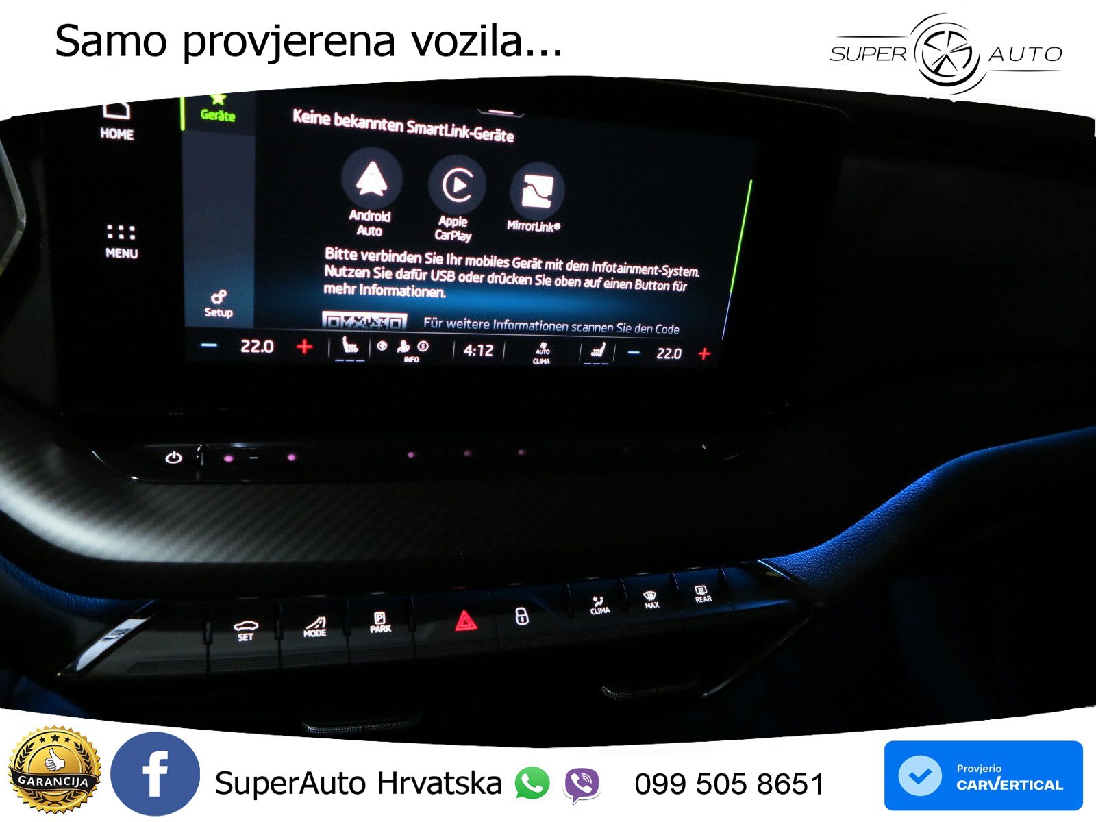 Škoda Octavia Combi RS 2.0 TDI (200 KS) 4x4 DSG LED+GR SJED+ACC