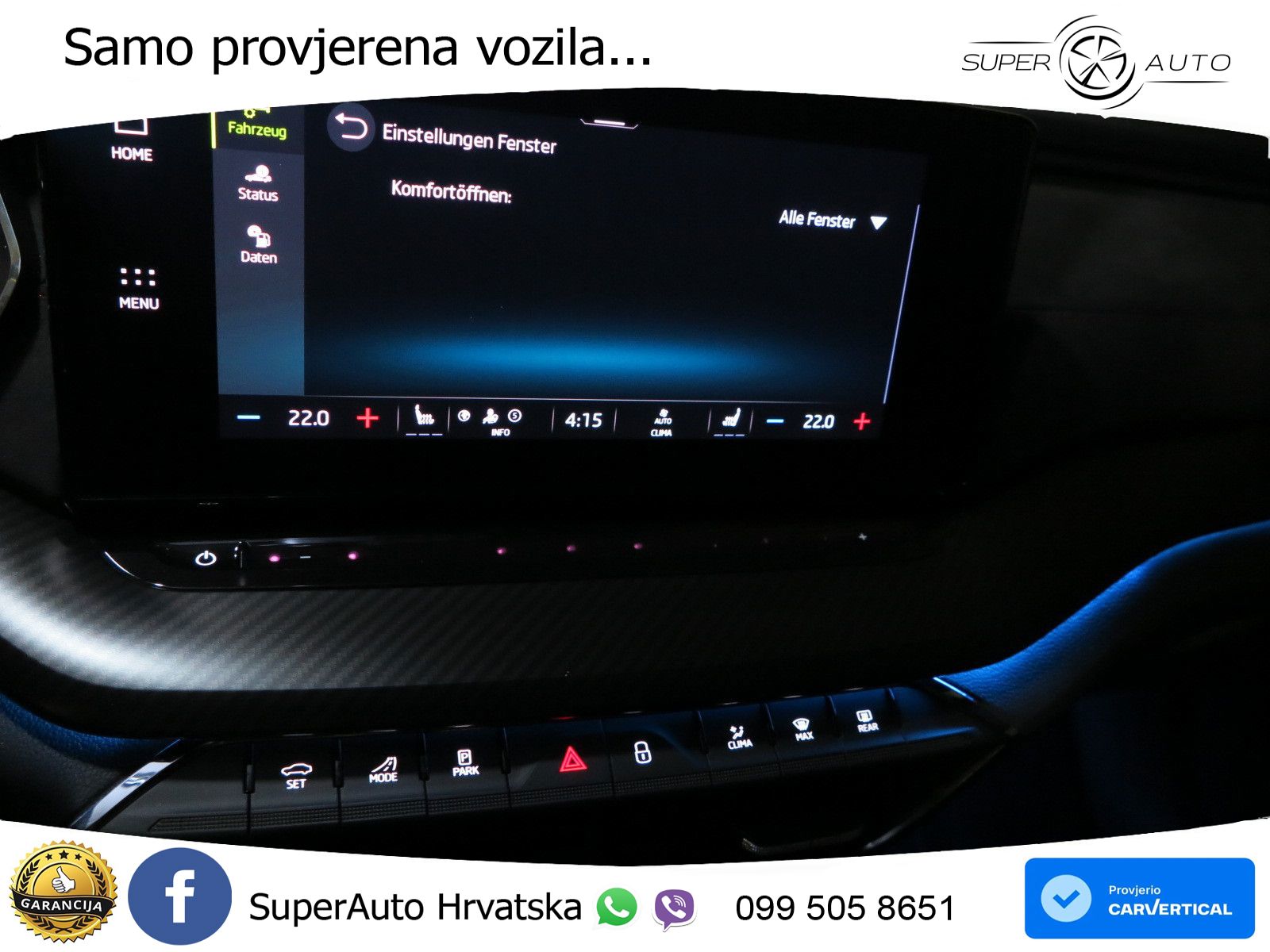 Škoda Octavia Combi RS 2.0 TDI (200 KS) 4x4 DSG LED+GR SJED+ACC