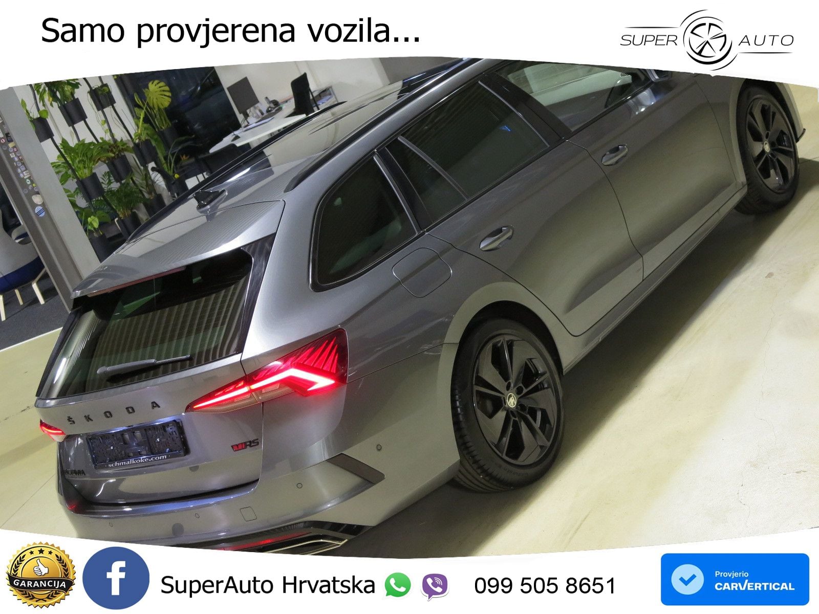 Škoda Octavia Combi RS 2.0 TDI (200 KS) 4x4 DSG LED+GR SJED+ACC