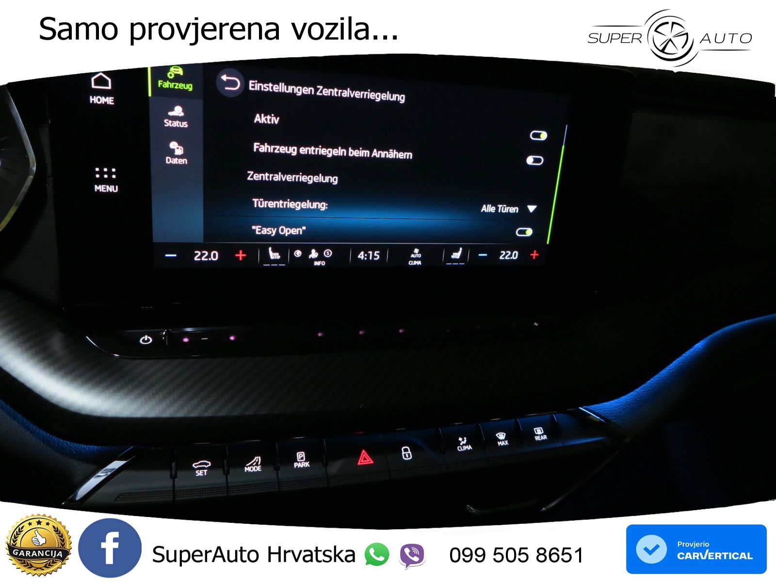 Škoda Octavia Combi RS 2.0 TDI (200 KS) 4x4 DSG LED+GR SJED+ACC