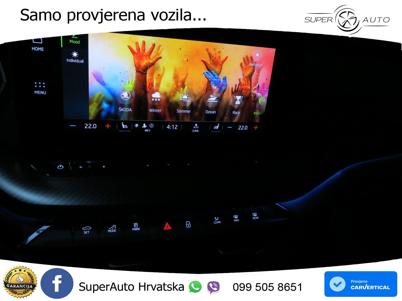 Škoda Octavia Combi RS 2.0 TDI (200 KS) 4x4 DSG LED+GR SJED+ACC