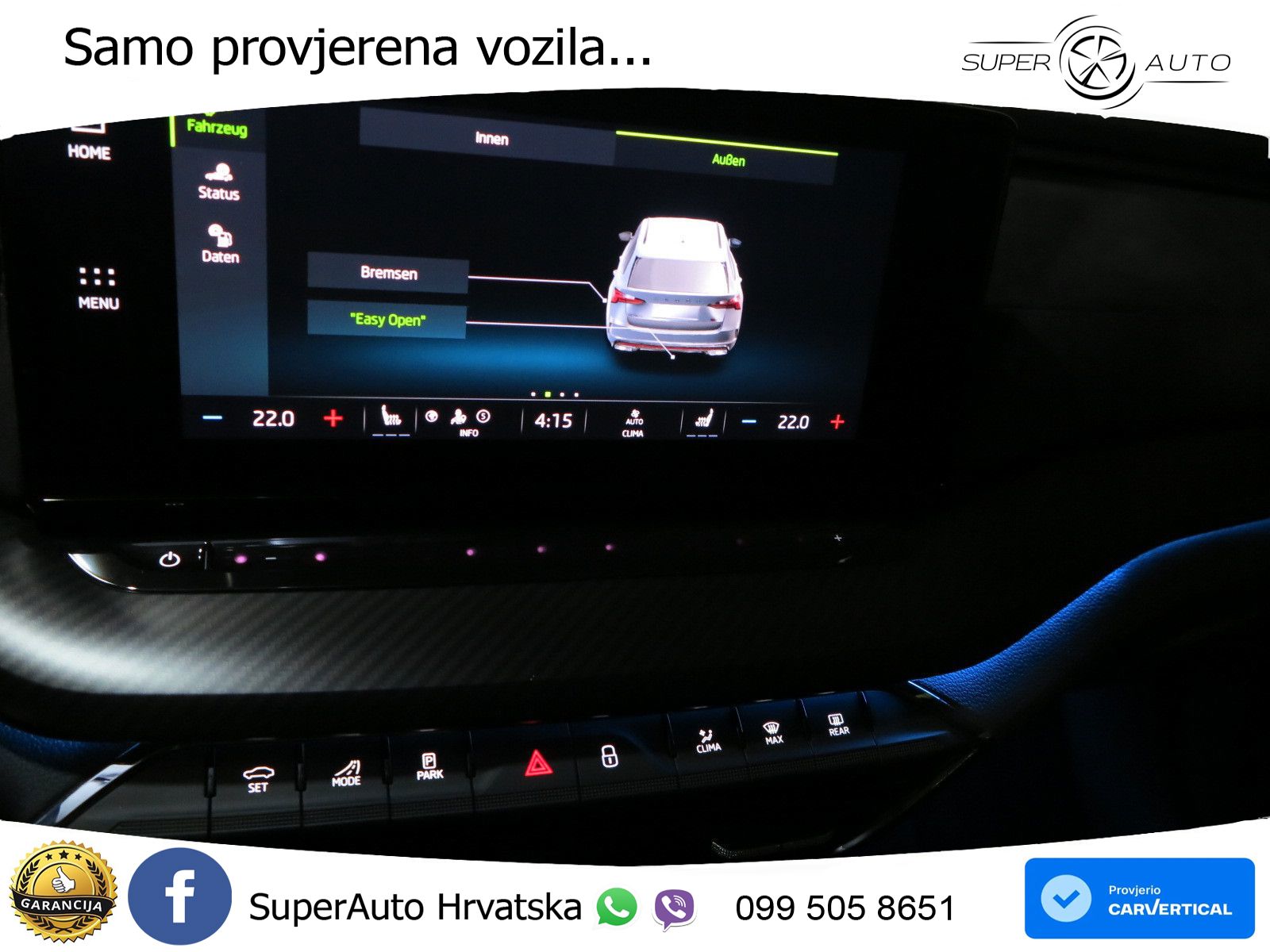 Škoda Octavia Combi RS 2.0 TDI (200 KS) 4x4 DSG LED+GR SJED+ACC
