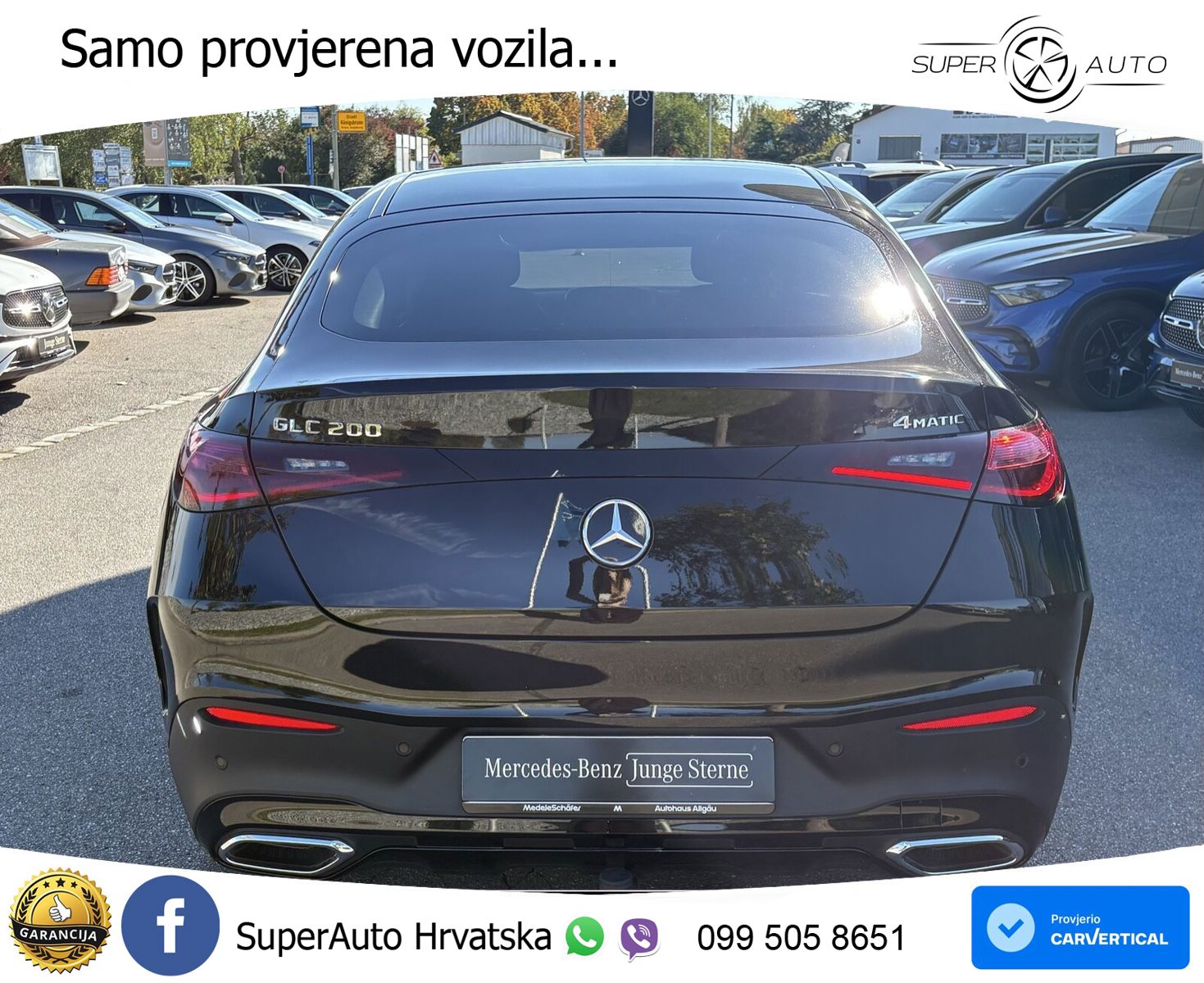Mercedes GLC Coupe 200 (204 KS) 4MATIC 9G-TRONIC AMG ACC+GR SJED+360+PANO