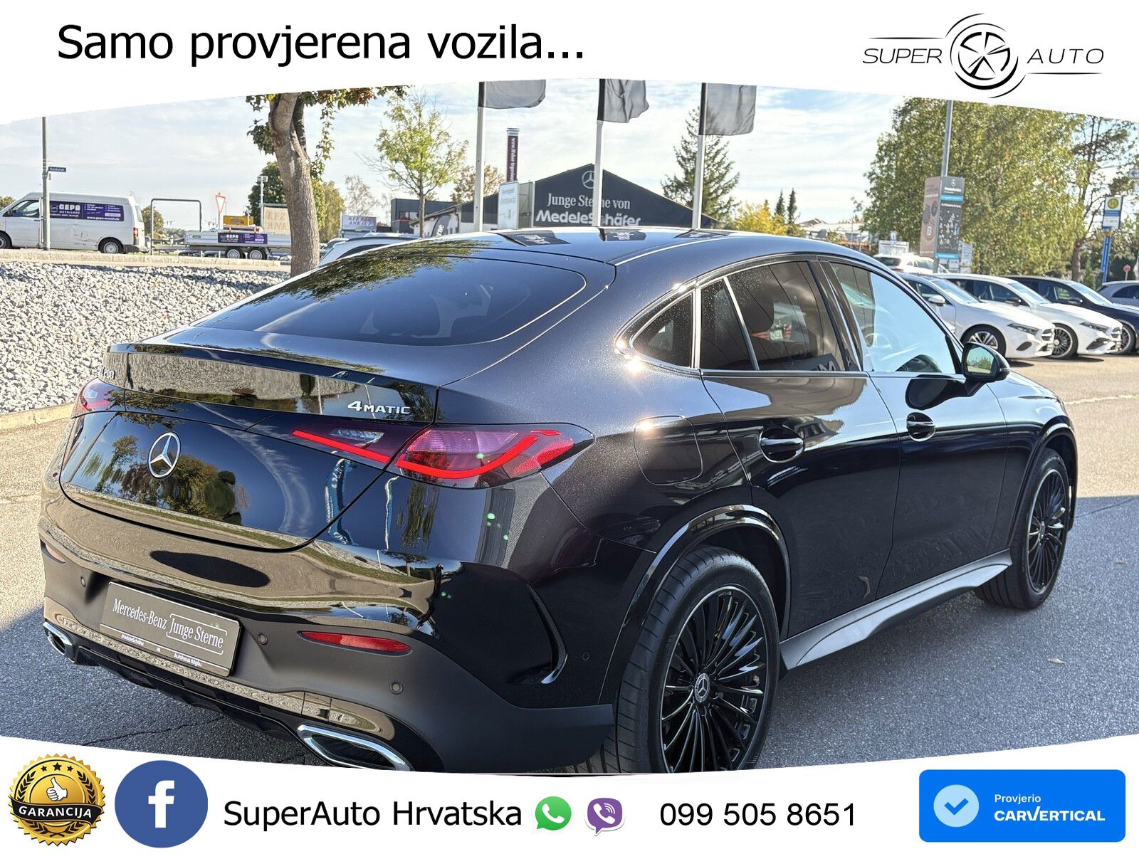 Mercedes GLC Coupe 200 (204 KS) 4MATIC 9G-TRONIC AMG ACC+GR SJED+360+PANO