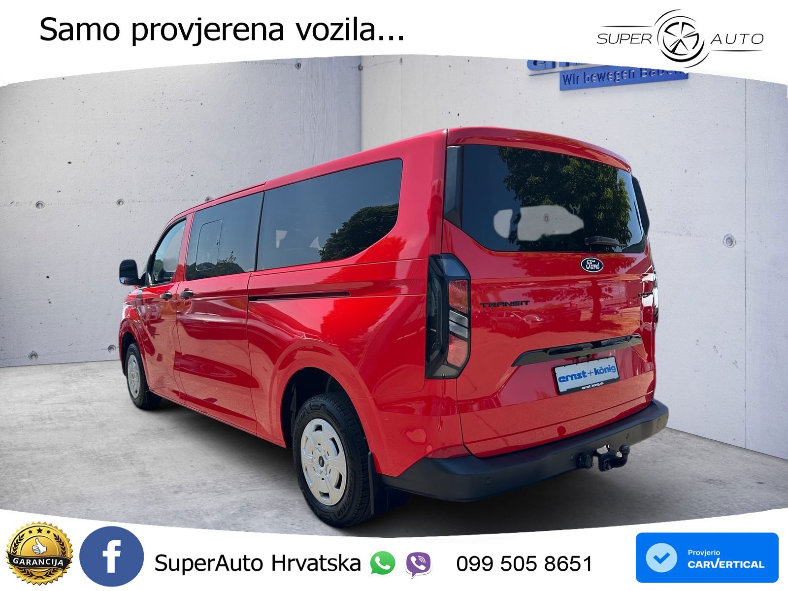 Ford Transit Custom 320 L2H1 PKW VA Trend Trend LED 150 KS