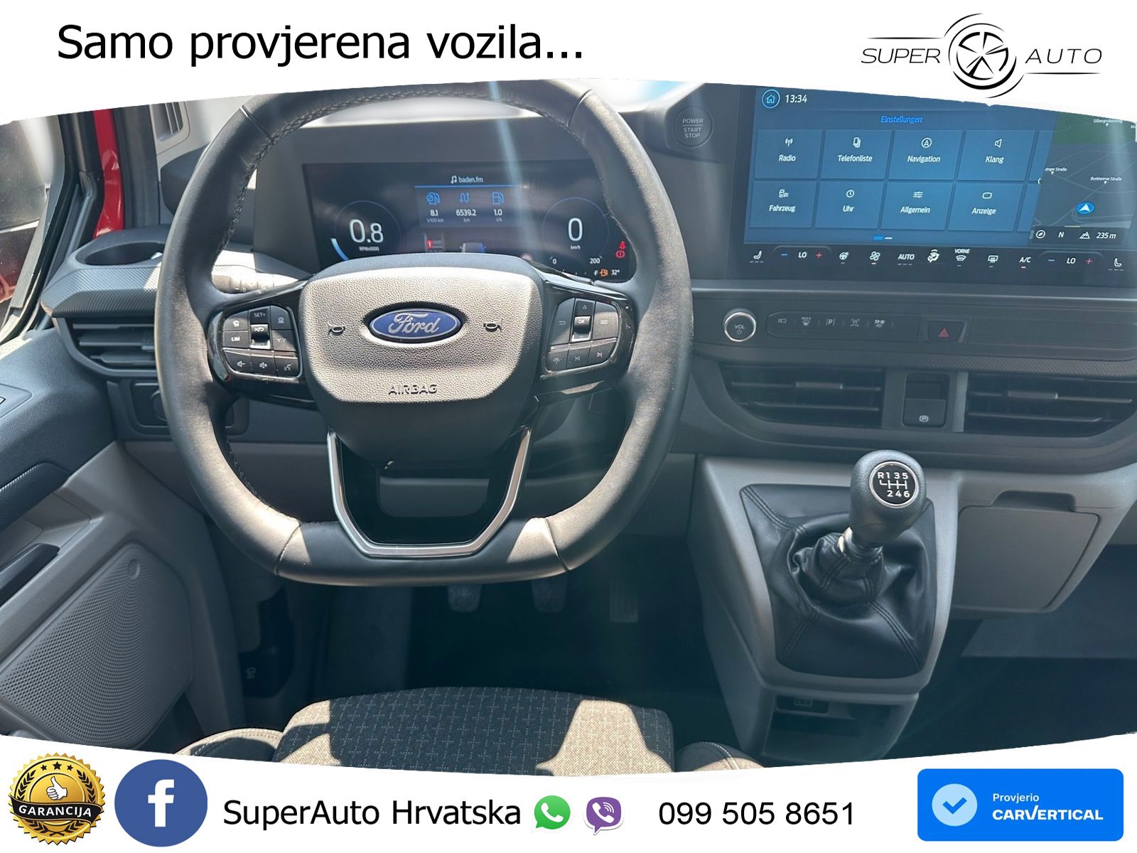 Ford Transit Custom 320 L2H1 PKW VA Trend Trend LED 150 KS