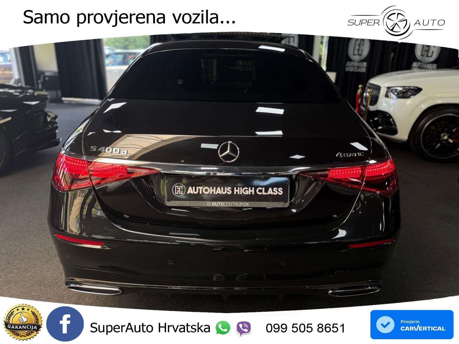 Mercedes S 400d (330 KS) 4MATIC 9G-TRONIC