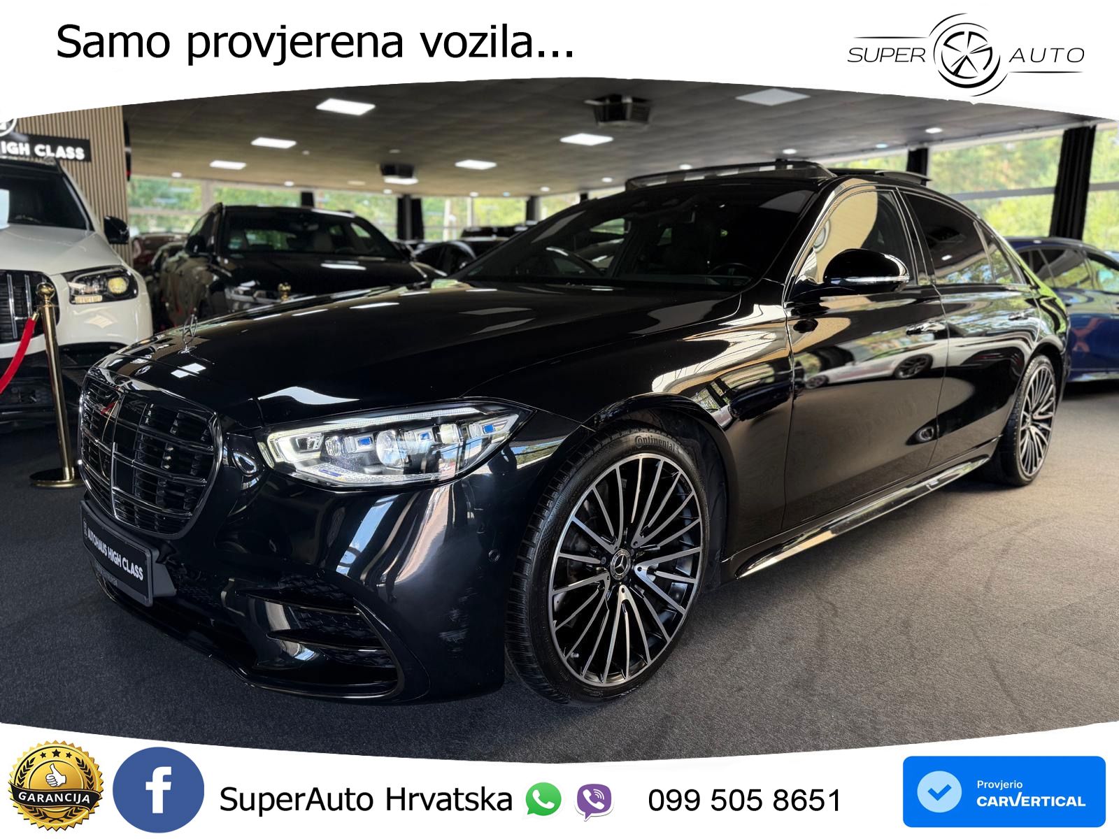 Mercedes S 400d (330 KS) 4MATIC 9G-TRONIC