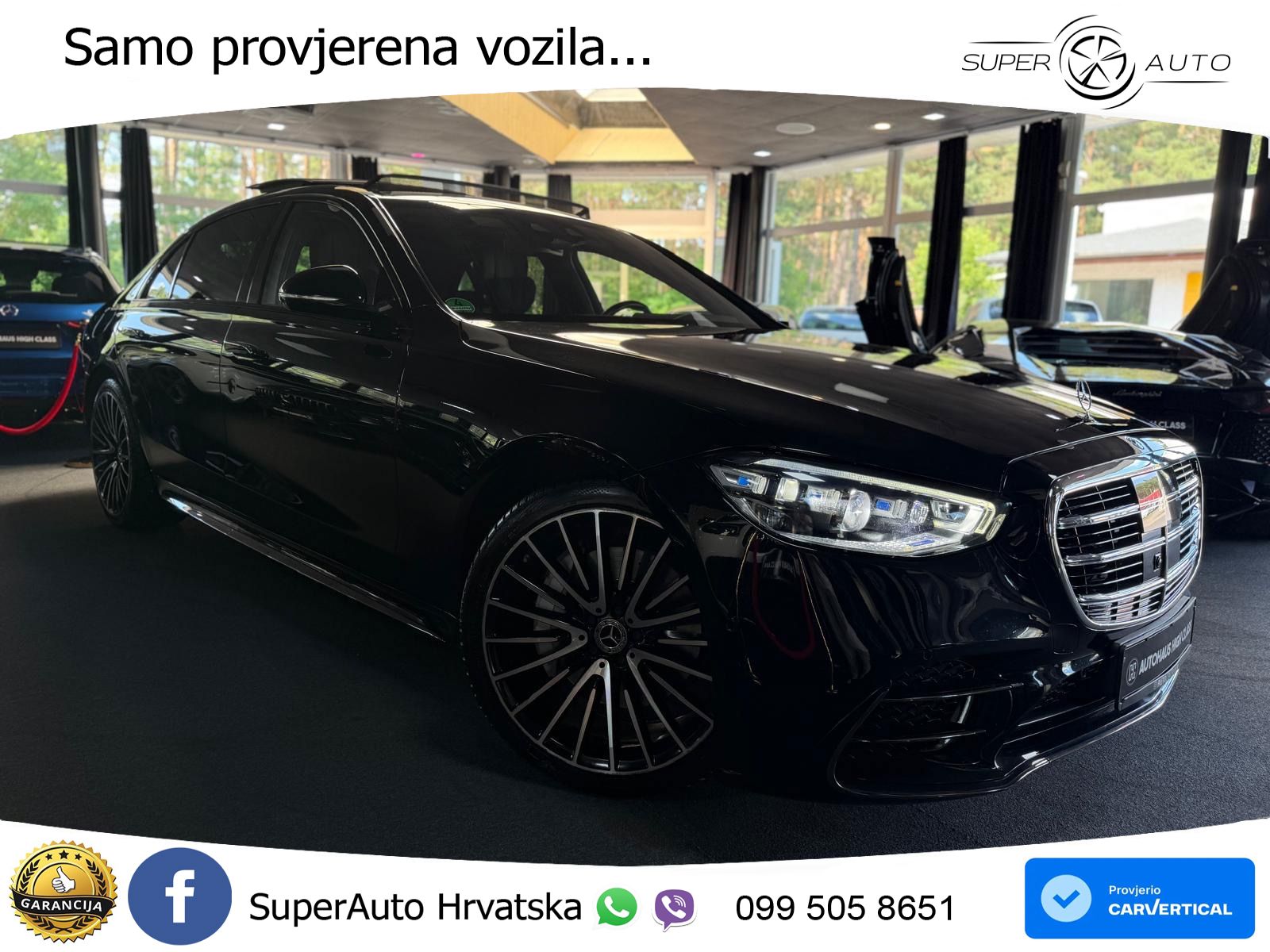 Mercedes S 400d (330 KS) 4MATIC 9G-TRONIC