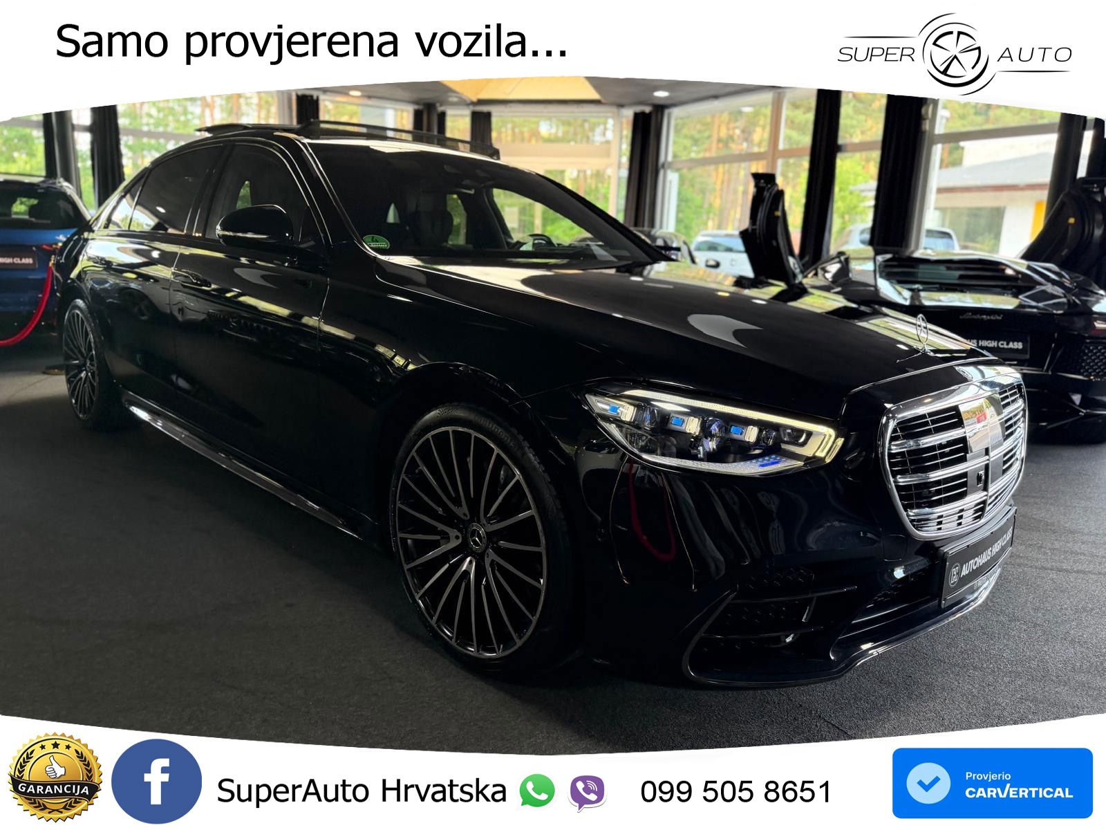Mercedes S 400d (330 KS) 4MATIC 9G-TRONIC