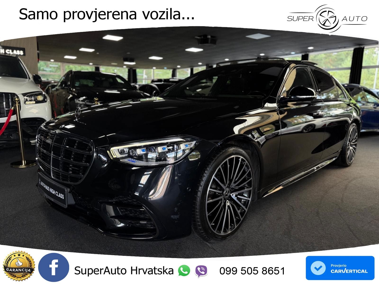 Mercedes S 400d (330 KS) 4MATIC 9G-TRONIC