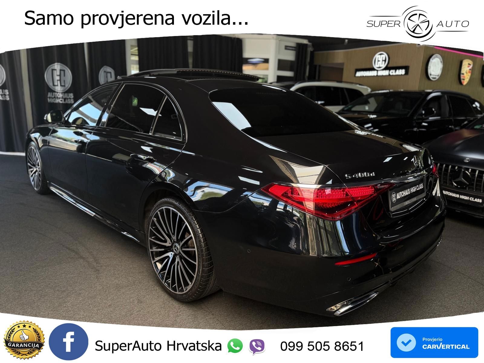 Mercedes S 400d (330 KS) 4MATIC 9G-TRONIC