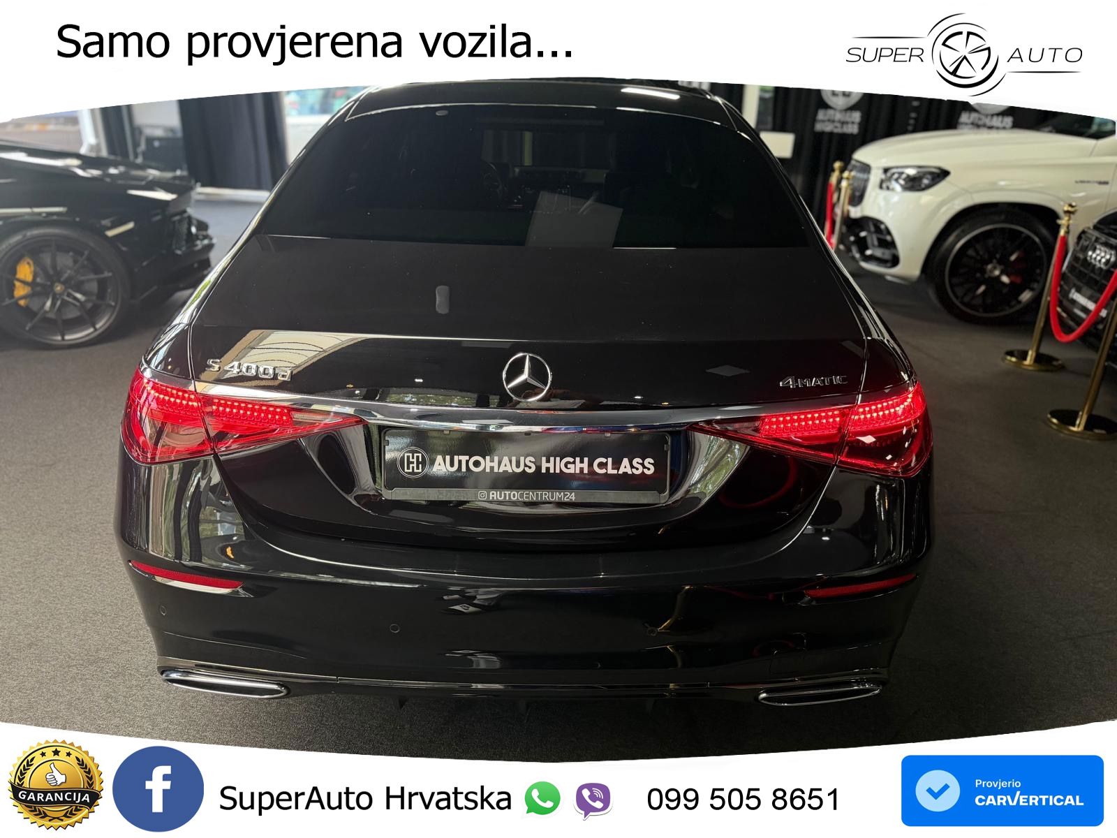 Mercedes S 400d (330 KS) 4MATIC 9G-TRONIC