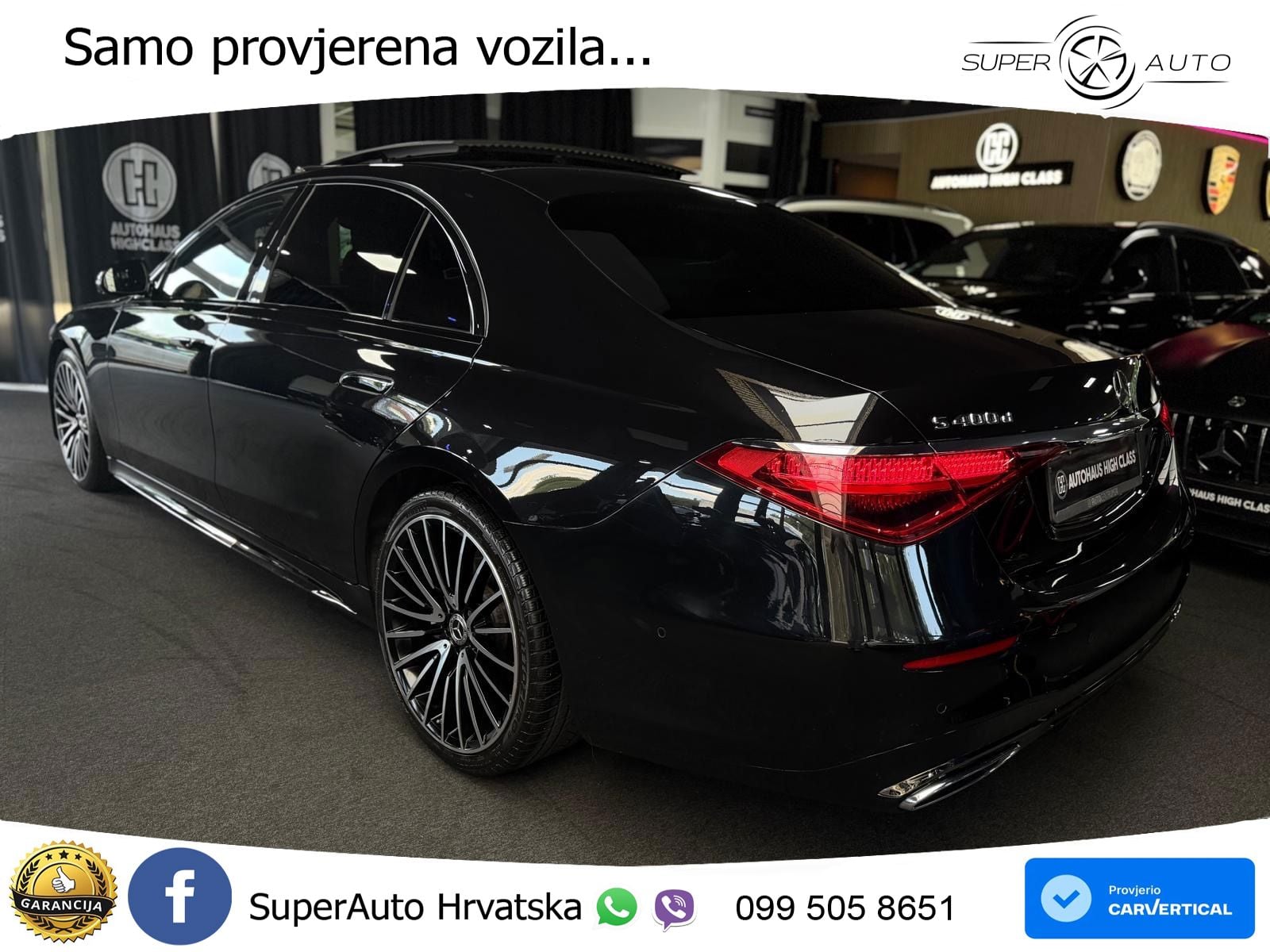 Mercedes S 400d (330 KS) 4MATIC 9G-TRONIC