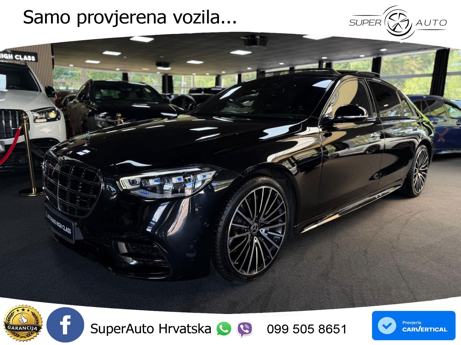 Mercedes S 400d (330 KS) 4MATIC 9G-TRONIC