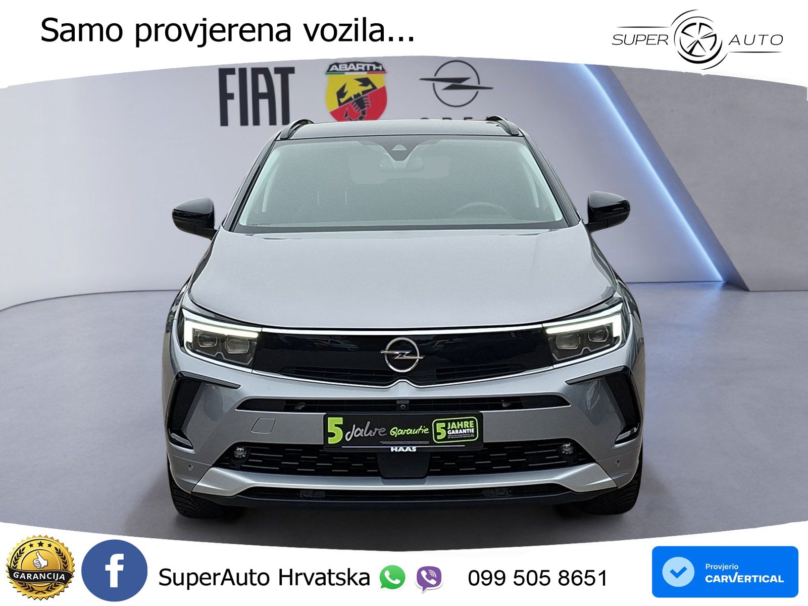 Opel Grandland 1.2i Turbo (130 KS) Automatic Elegance LED+GR SJED+ACC