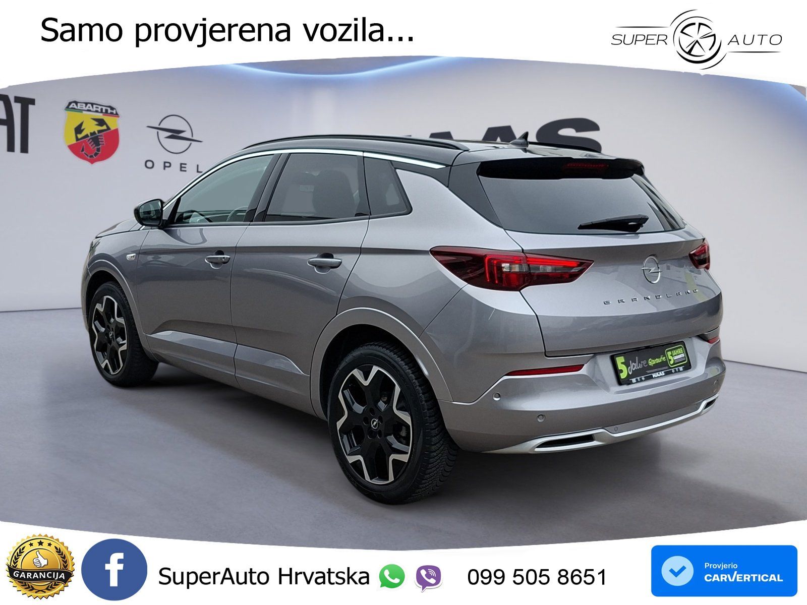 Opel Grandland 1.2i Turbo (130 KS) Automatic Elegance LED+GR SJED+ACC