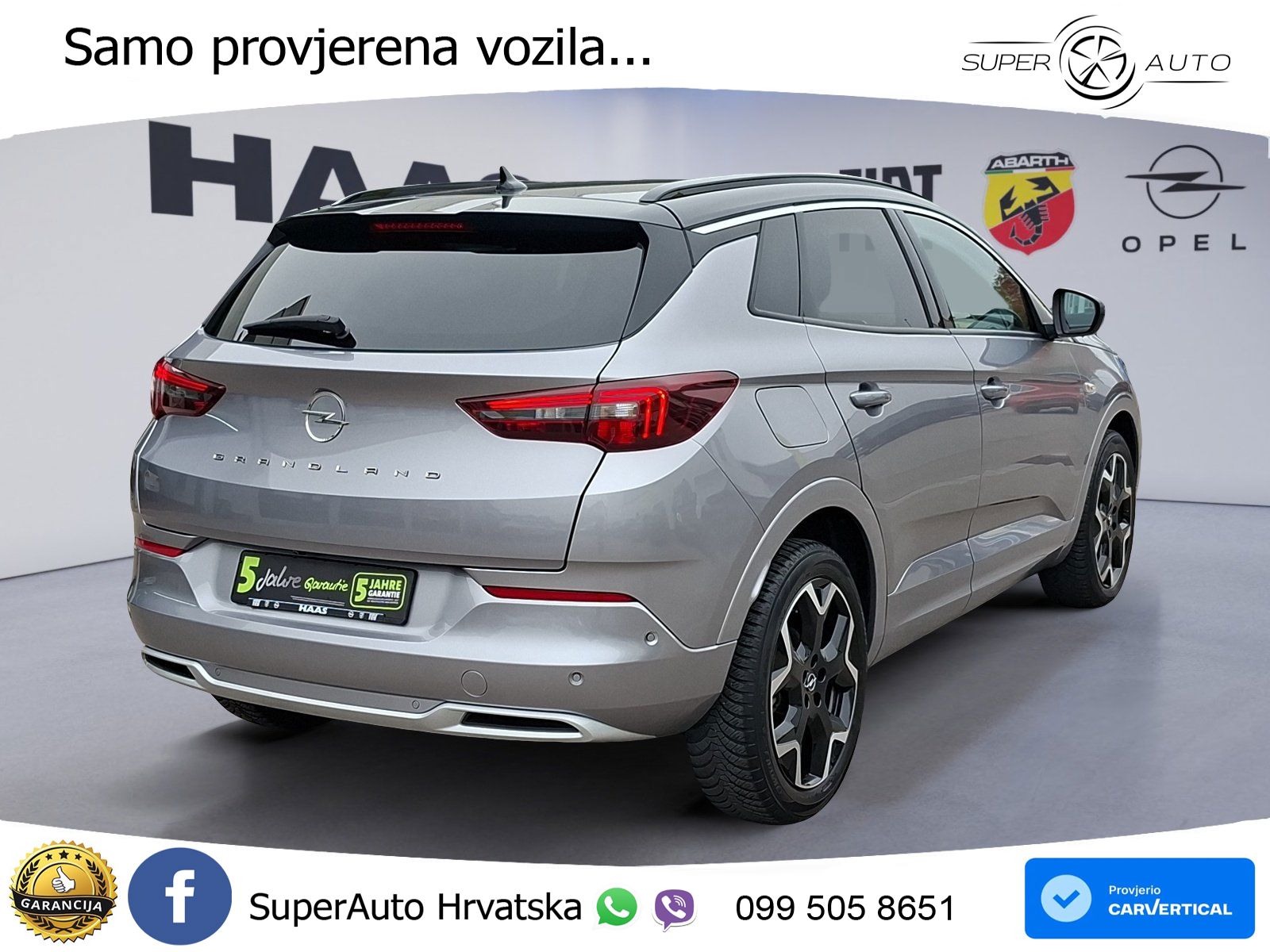 Opel Grandland 1.2i Turbo (130 KS) Automatic Elegance LED+GR SJED+ACC