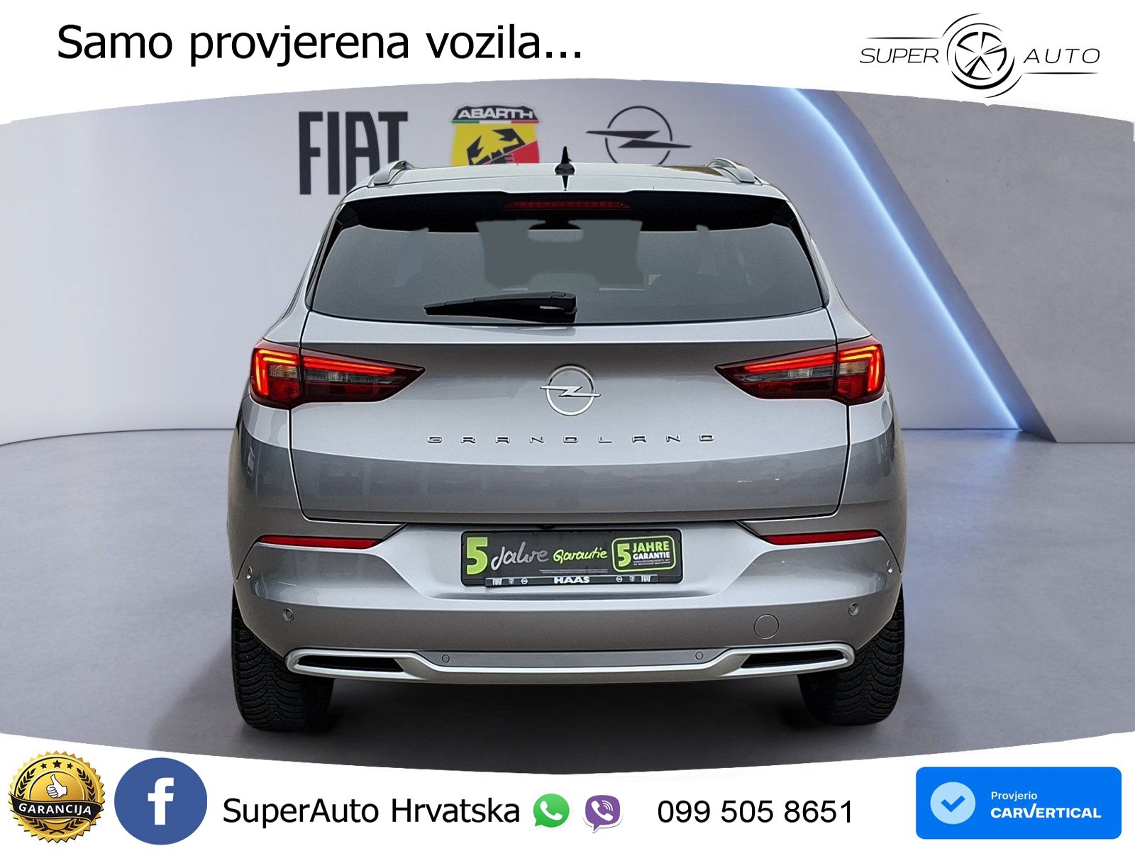 Opel Grandland 1.2i Turbo (130 KS) Automatic Elegance LED+GR SJED+ACC