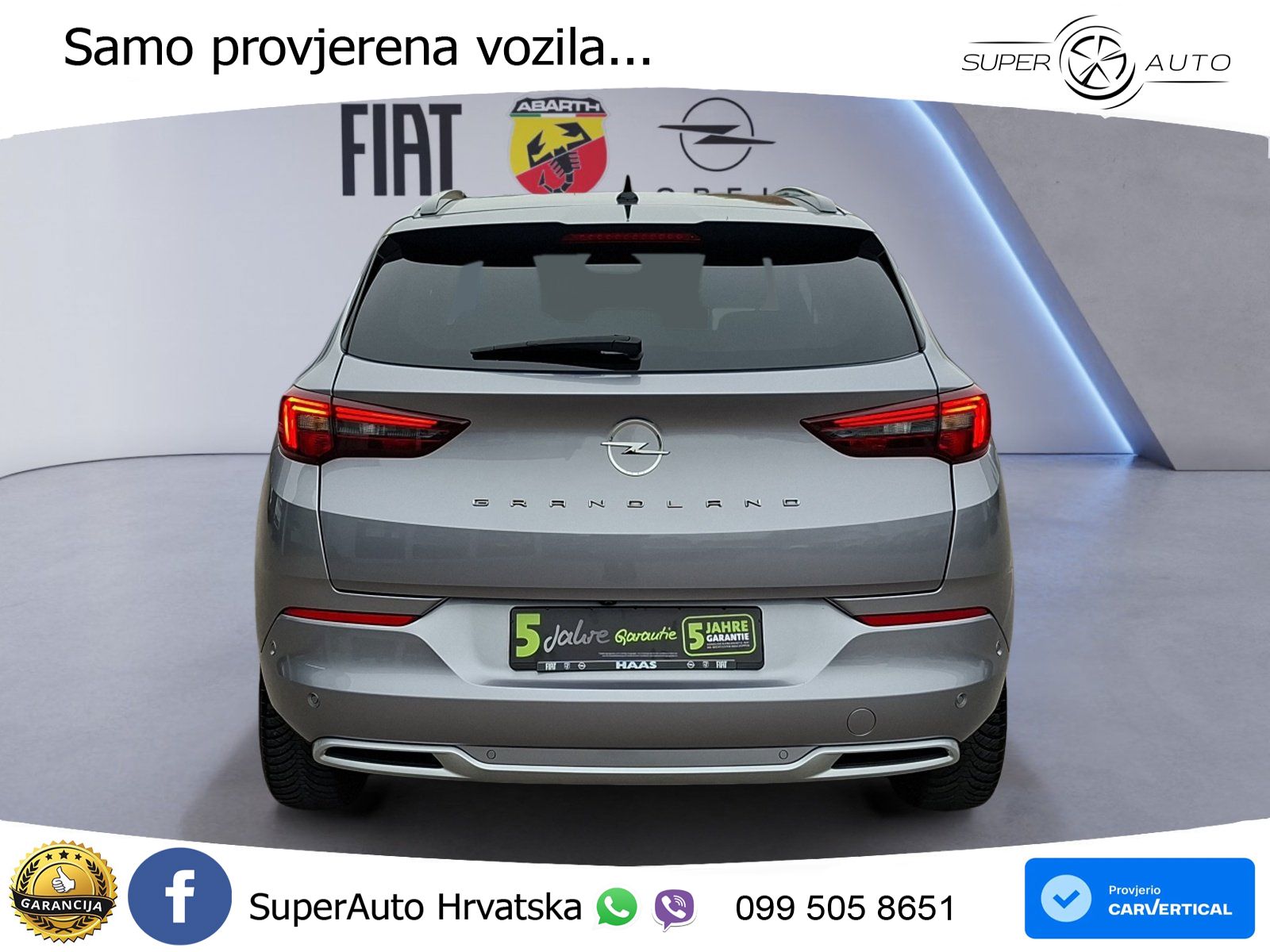 Opel Grandland 1.2i Turbo (130 KS) Automatic Elegance LED+GR SJED+ACC