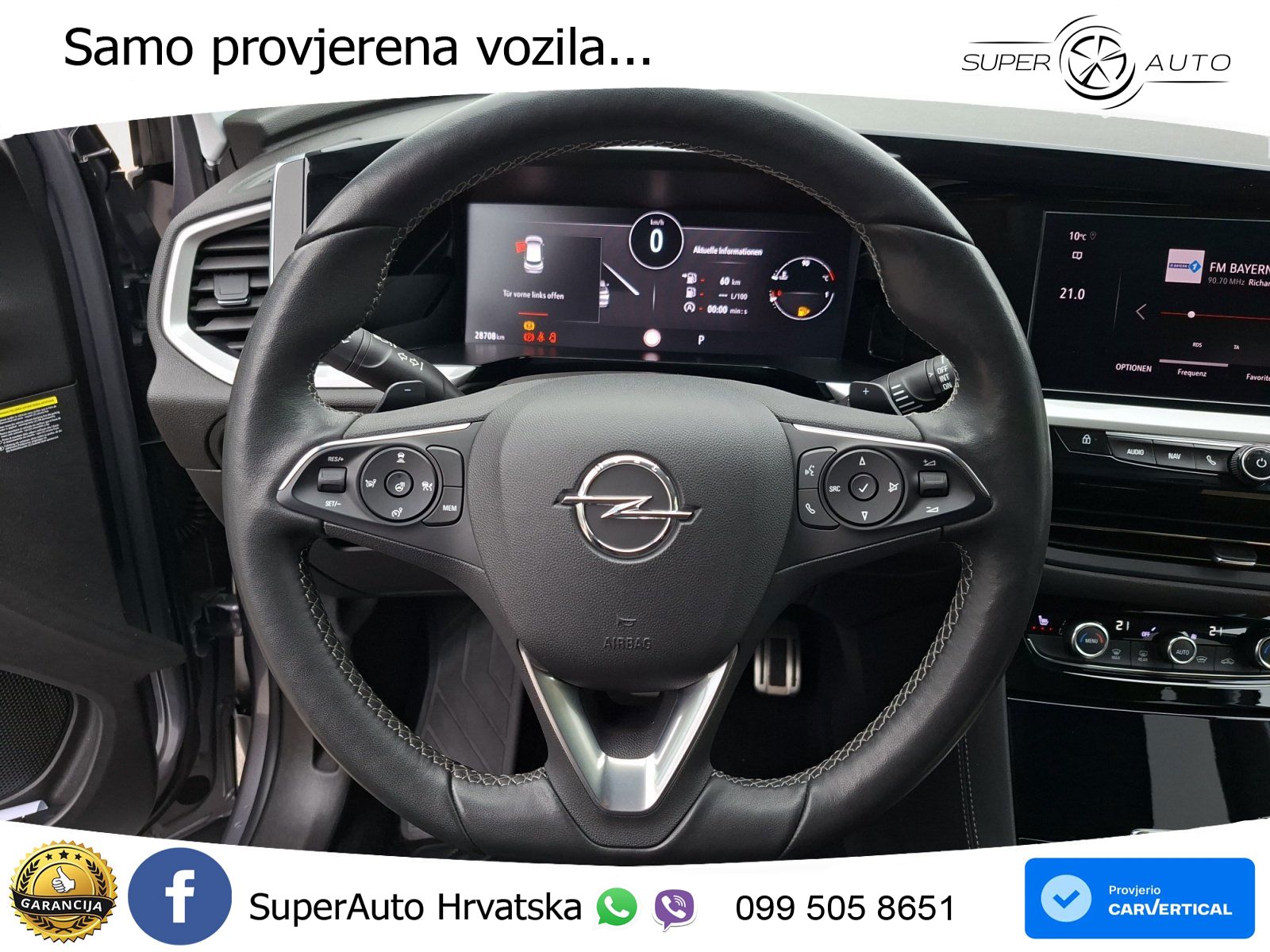 Opel Grandland 1.2i Turbo (130 KS) Automatic Elegance LED+GR SJED+ACC