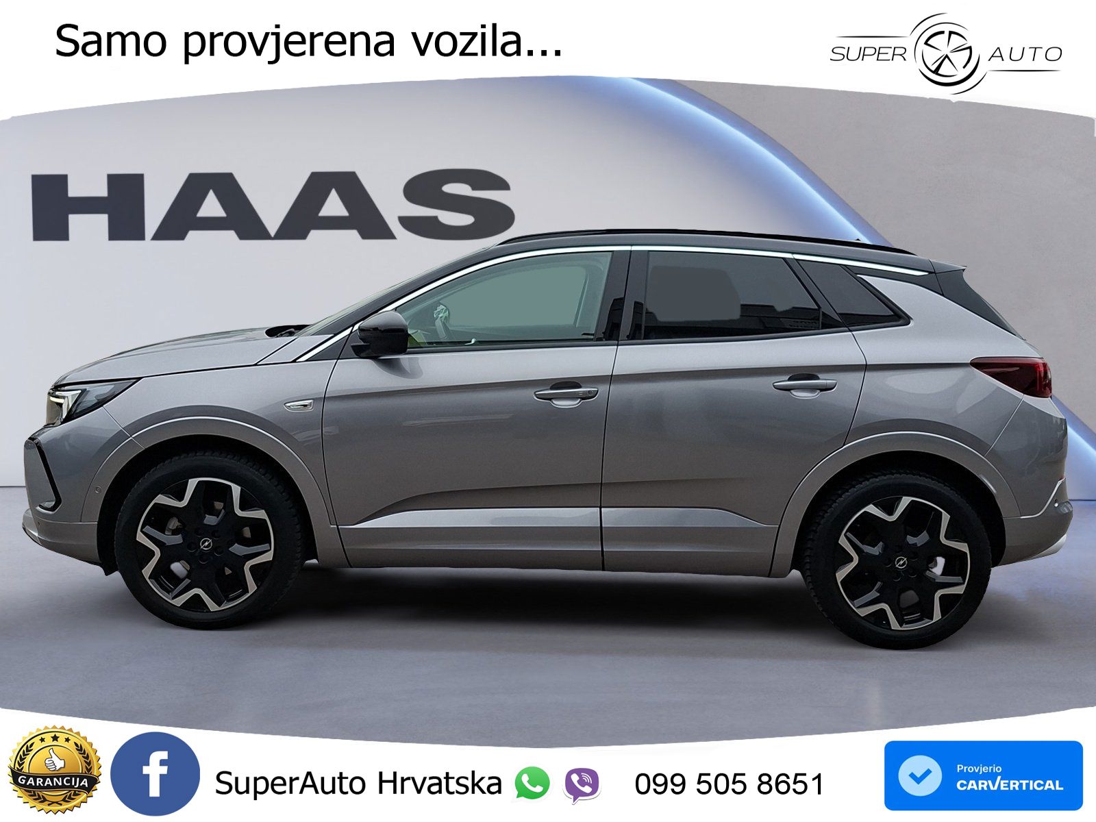Opel Grandland 1.2i Turbo (130 KS) Automatic Elegance LED+GR SJED+ACC