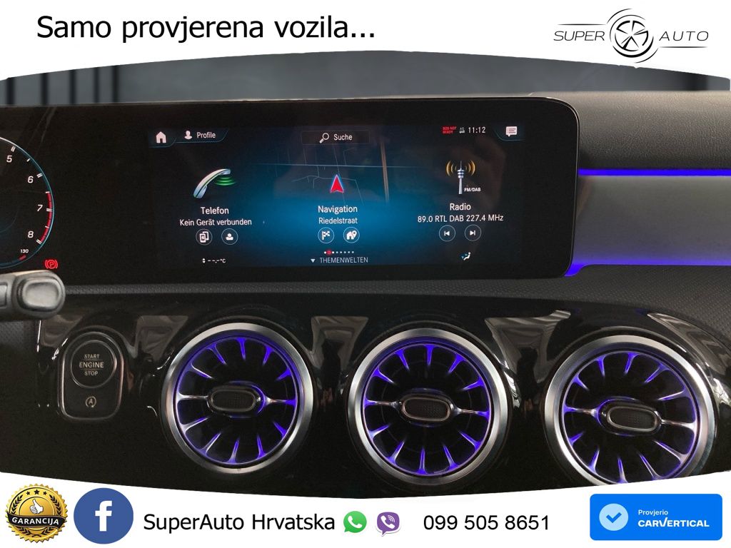 Mercedes-Benz AMG A 35 4MATIC AMG SPEEDSHIFT DCT LED+GR SJED+ACC