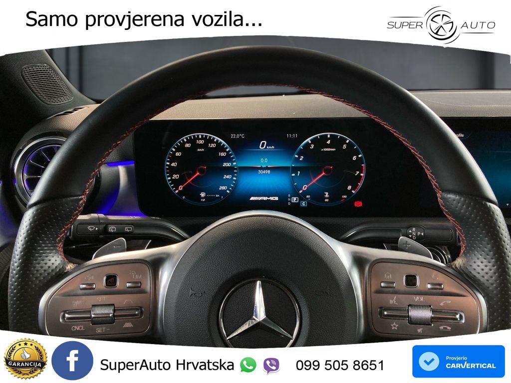 Mercedes-Benz AMG A 35 4MATIC AMG SPEEDSHIFT DCT LED+GR SJED+ACC