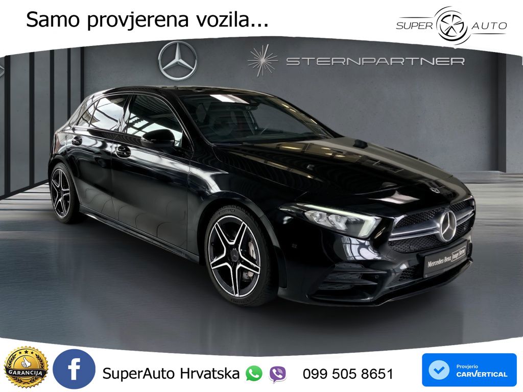 Mercedes-Benz AMG A 35 4MATIC AMG SPEEDSHIFT DCT LED+GR SJED+ACC