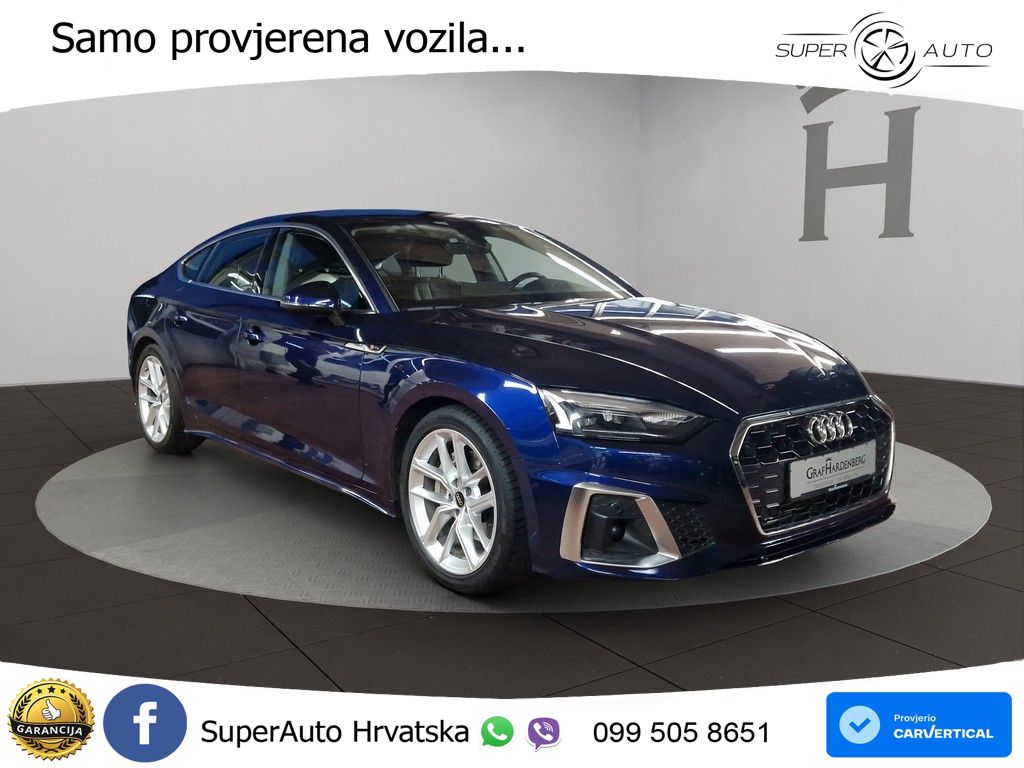 Audi A5 Sportback  40 TFSI (204 KS) S tronic S line