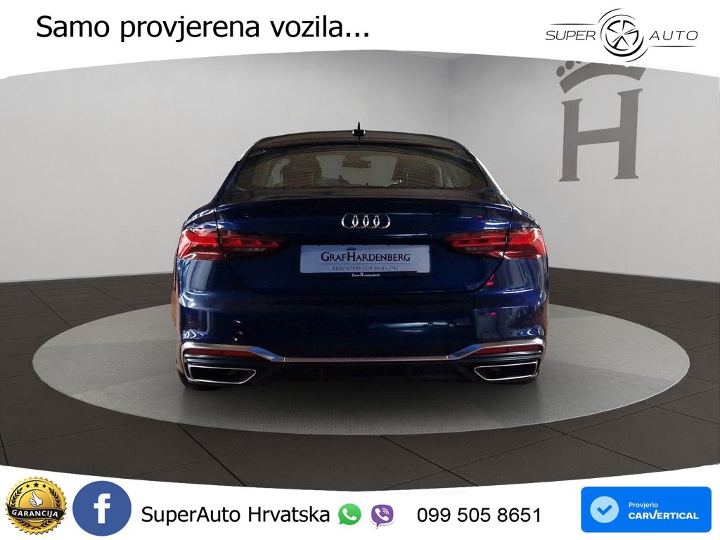 Audi A5 Sportback  40 TFSI (204 KS) S tronic S line