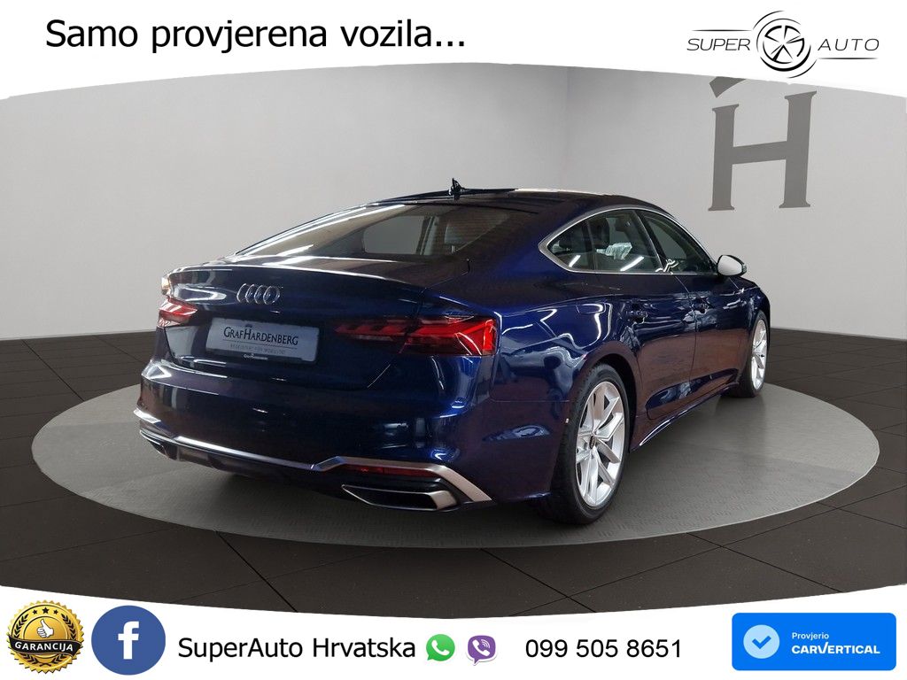 Audi A5 Sportback  40 TFSI (204 KS) S tronic S line
