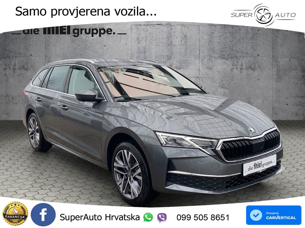 Škoda Octavia Combi 1.5 TSI (150 KS) DSG MATRIX+GR SJED+KAM
