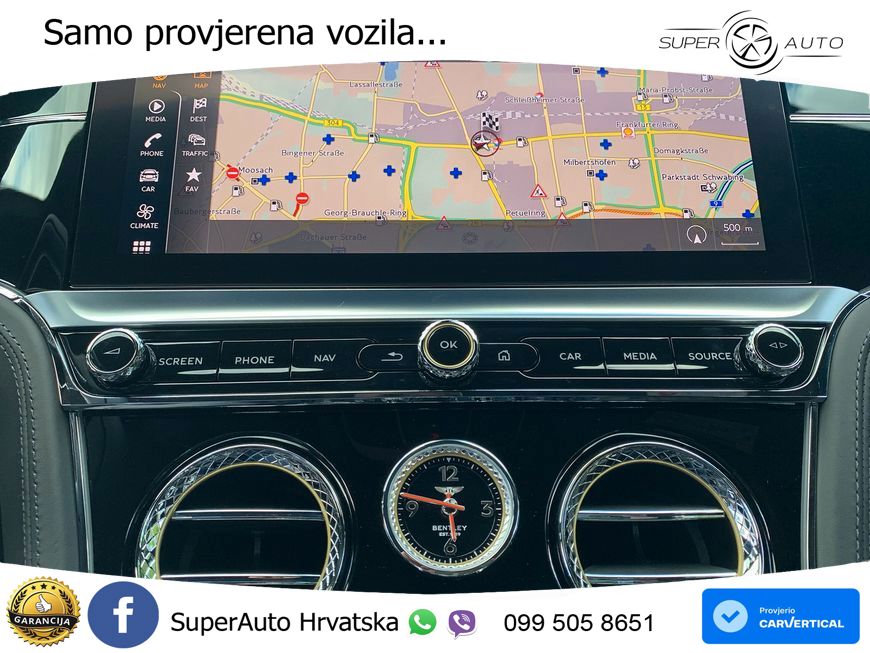 Bentley Continental GTC III 4.0 V8 (550 KS) AWD DCT LED+GR SJED+ACC