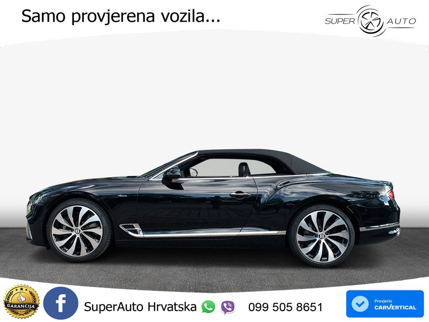 Bentley Continental GTC III 4.0 V8 (550 KS) AWD DCT LED+GR SJED+ACC