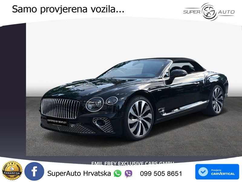 Bentley Continental GTC III 4.0 V8 (550 KS) AWD DCT LED+GR SJED+ACC