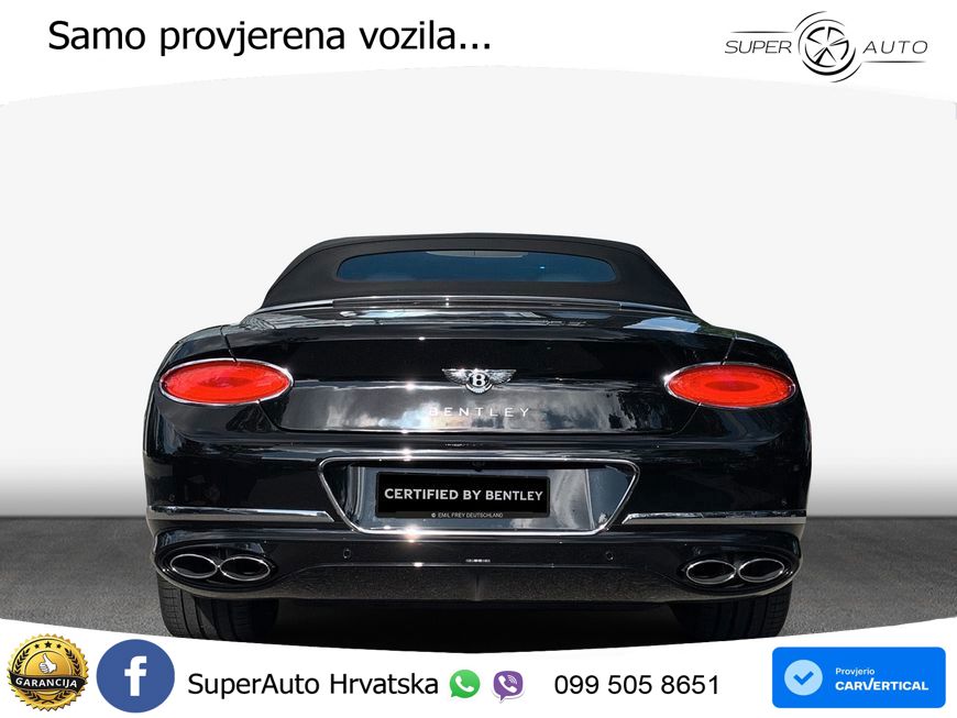 Bentley Continental GTC III 4.0 V8 (550 KS) AWD DCT LED+GR SJED+ACC