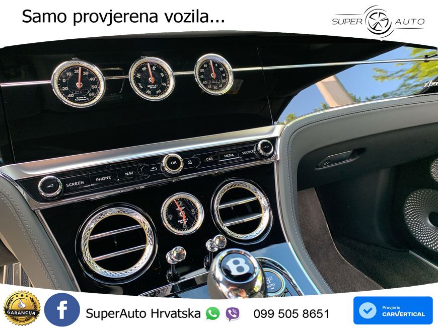 Bentley Continental GTC III 4.0 V8 (550 KS) AWD DCT LED+GR SJED+ACC