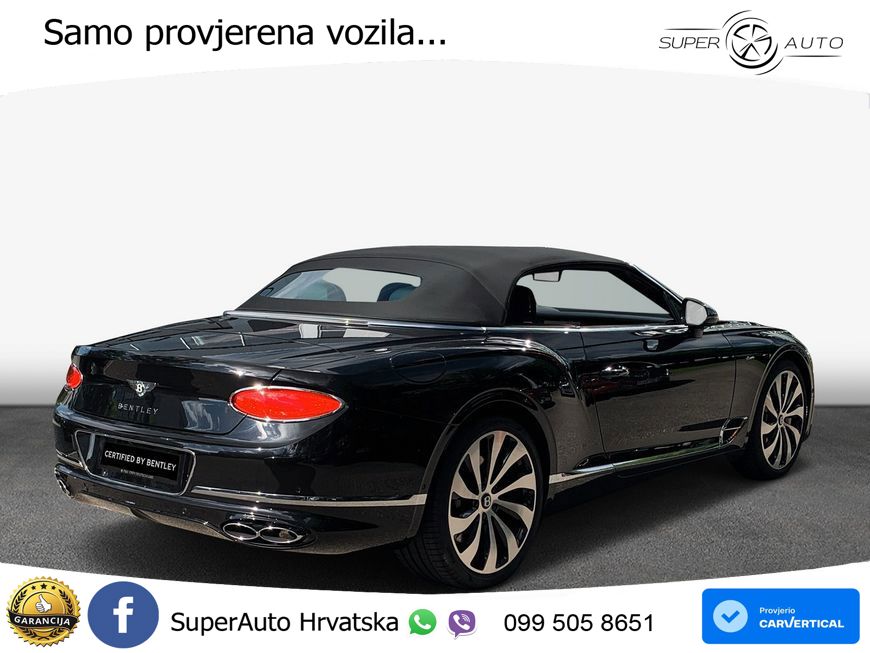 Bentley Continental GTC III 4.0 V8 (550 KS) AWD DCT LED+GR SJED+ACC