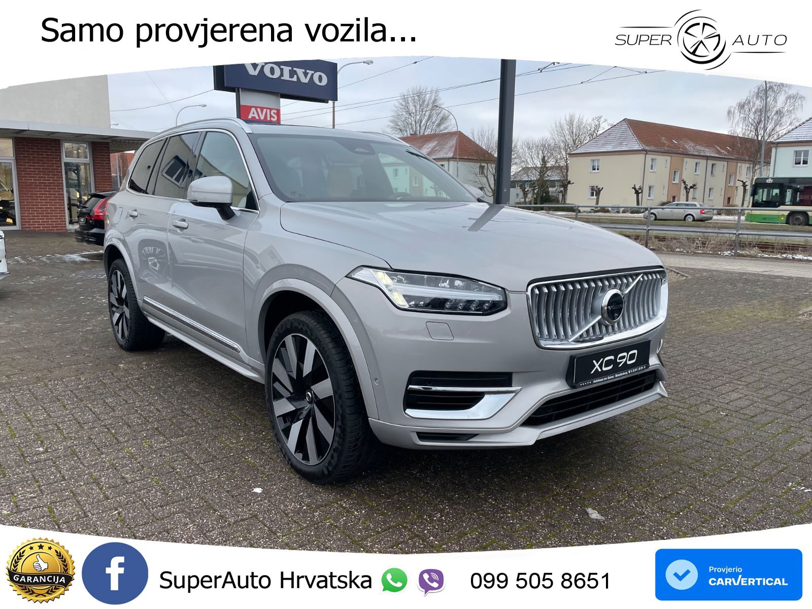Volvo XC90 2.0 T8 AWD Automatic ACC+HEAD+4xGR SJED+360+PANO