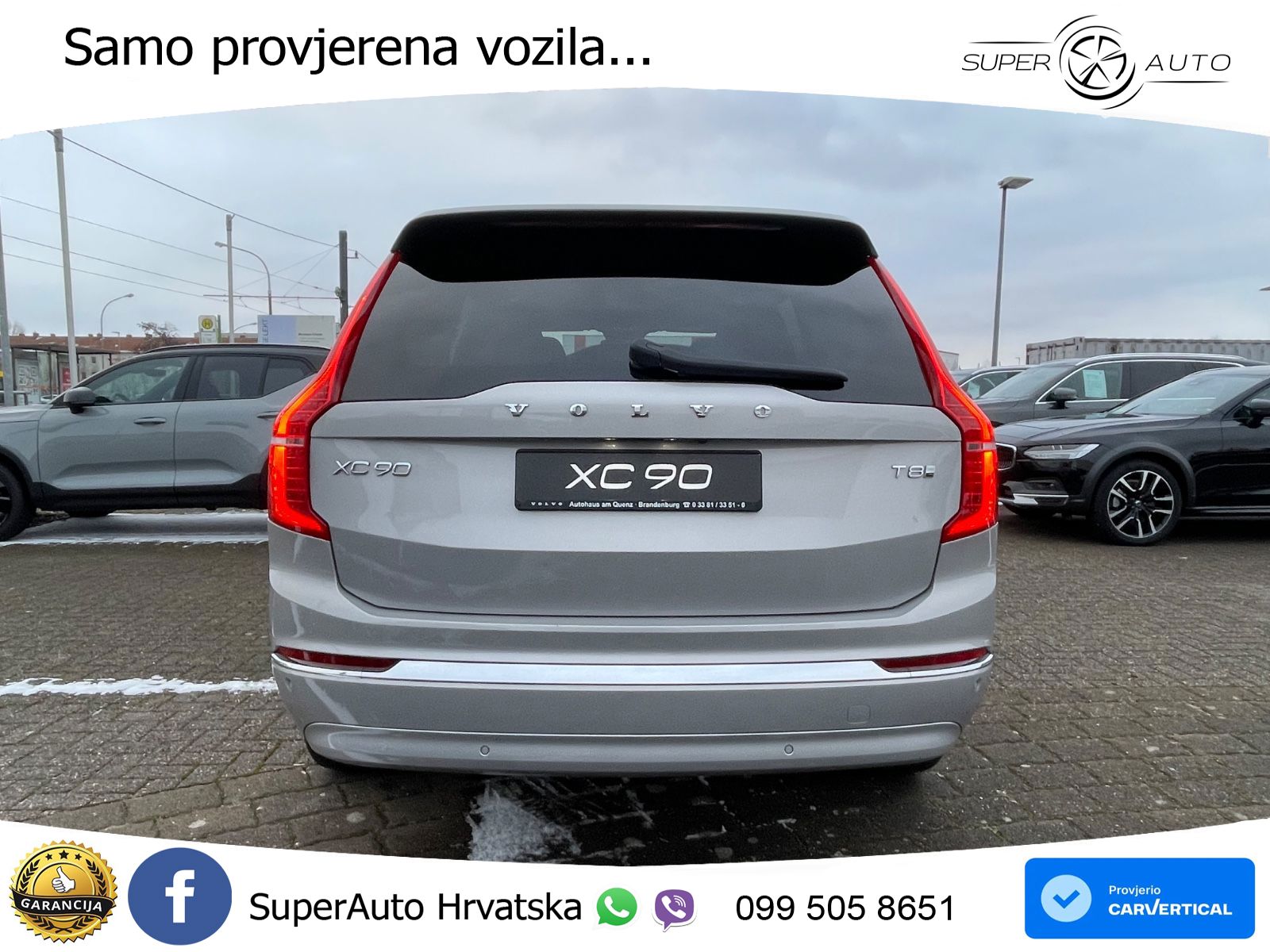 Volvo XC90 2.0 T8 AWD Automatic ACC+HEAD+4xGR SJED+360+PANO