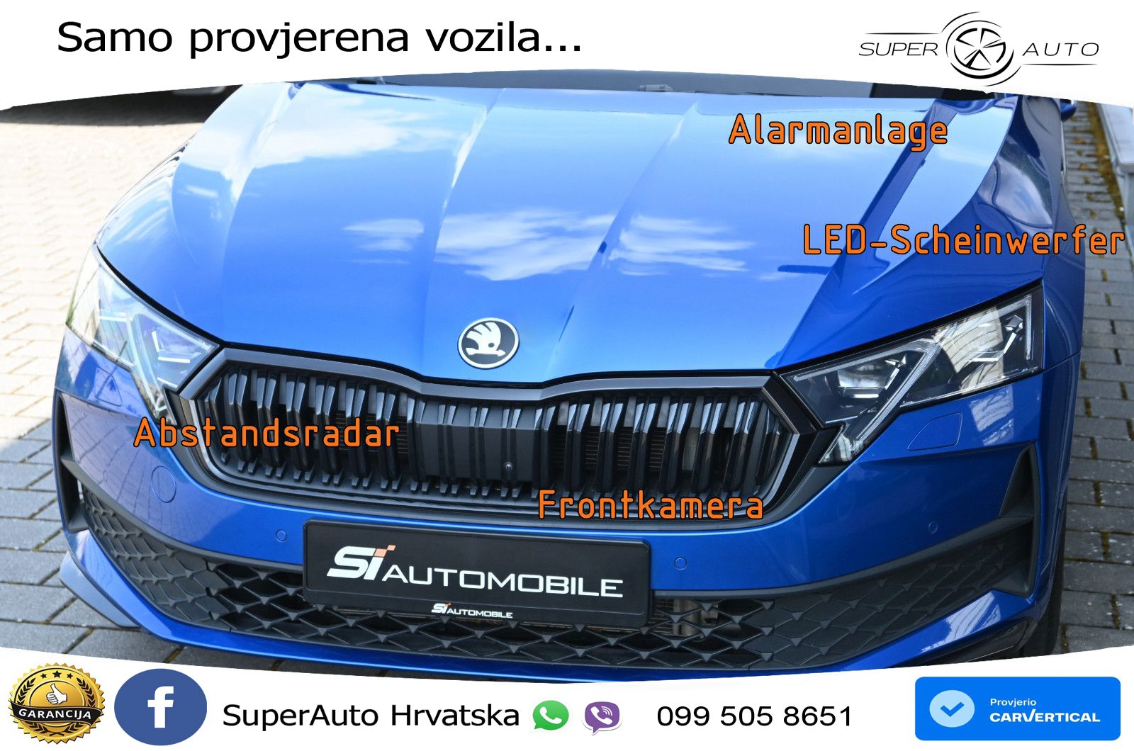 Škoda Octavia Combi 2.0 TDI (150 KS) DSG SportLine LED+GR SJED+ACC