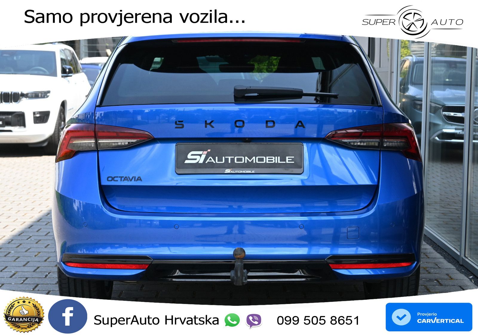 Škoda Octavia Combi 2.0 TDI (150 KS) DSG SportLine LED+GR SJED+ACC