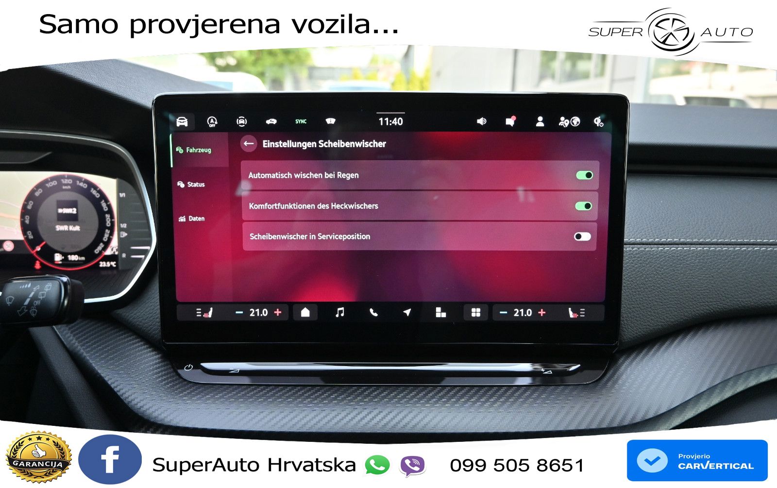 Škoda Octavia Combi 2.0 TDI (150 KS) DSG SportLine LED+GR SJED+ACC