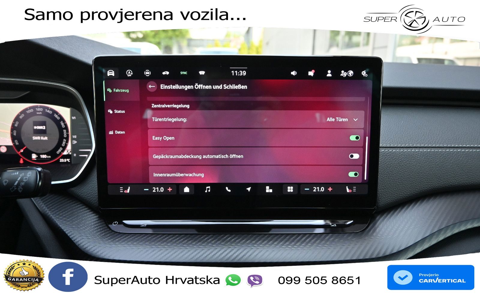 Škoda Octavia Combi 2.0 TDI (150 KS) DSG SportLine LED+GR SJED+ACC