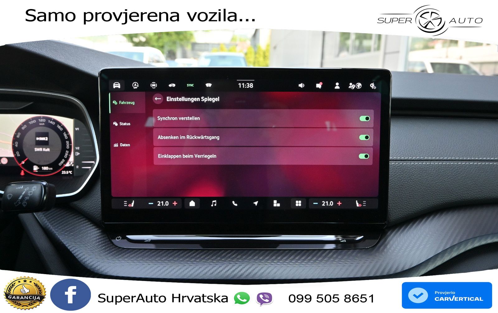 Škoda Octavia Combi 2.0 TDI (150 KS) DSG SportLine LED+GR SJED+ACC