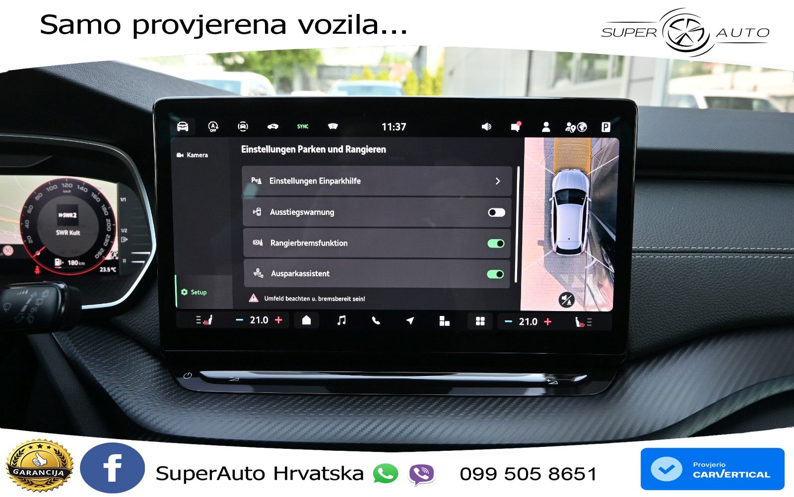 Škoda Octavia Combi 2.0 TDI (150 KS) DSG SportLine LED+GR SJED+ACC