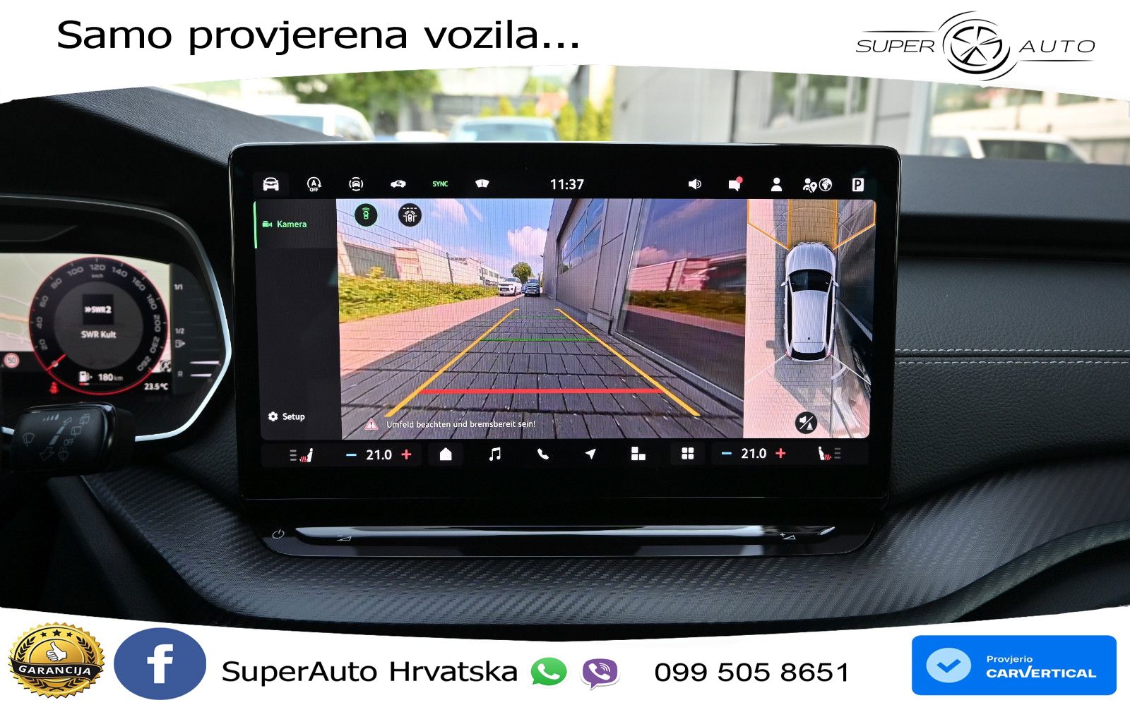 Škoda Octavia Combi 2.0 TDI (150 KS) DSG SportLine LED+GR SJED+ACC