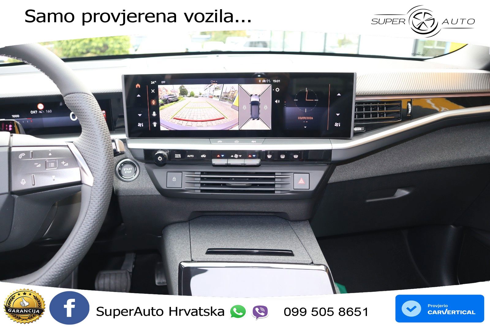Opel Grandland 1.2 Turbo (145 KS) Hybrid eDCT Ultimate ACC+HEAD+GR SJED+360+PANO