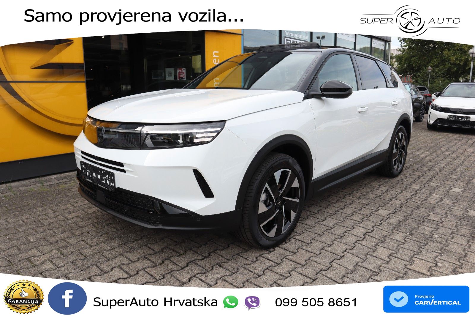 Opel Grandland 1.2 Turbo (145 KS) Hybrid eDCT Ultimate ACC+HEAD+GR SJED+360+PANO